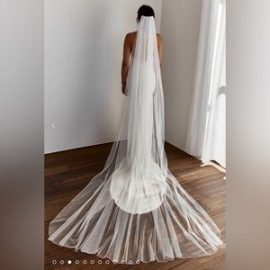 Grace loves lace cathedral veil